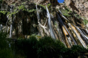 Cascada Margoon en la provincia iraní de Fars