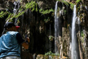 La cascade de Margoon au sud de l'Iran