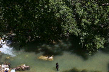 Cascada Margoon en la provincia iraní de Fars
