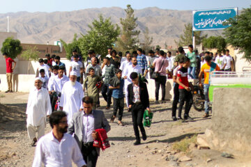 اقامه نماز عید قربان در روستای بجد