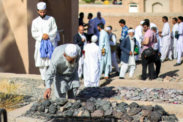 اقامه نماز عید قربان در روستای بجد