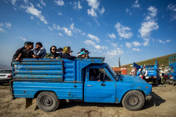 آئین زیارت پیر داغی در روستای کیوی