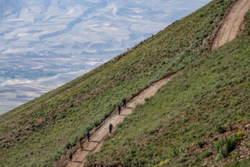 آئین زیارت پیر داغی در روستای کیوی