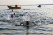 Swimming contests of disabled Iranian veterans