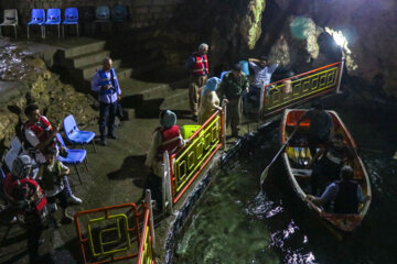 Grotte de Saholan, une belle grotte d'eau dans le nord-ouest de l'Iran