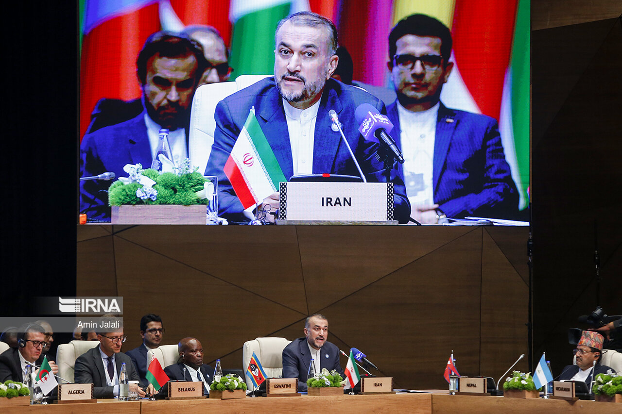 Глава МИД Ирана призвал движение неприсоединения поддерживать многосторонность более решительно, чем раньше