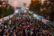 عید غدیر کے موقع پر تہران میں 10 کلومیٹر طویل عوامی جشن