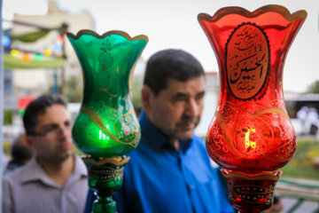 سفره اطعام غدیر در پارک ملت مشهد