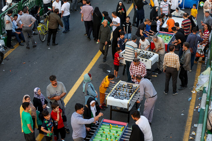 سفره میهمانی غدیر به وسعت یک ملت