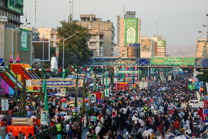 سفره میهمانی غدیر به وسعت یک ملت