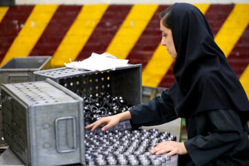 Planta de fabricación de rodamiento de bolas en el noroeste de Irán