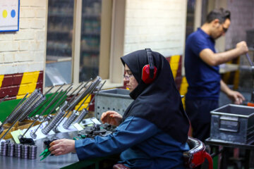 Usine de fabrication de roulements à billes dans le nord-ouest de l'Iran