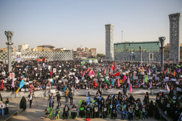 اجتماع عفاف و حجاب در میدان امام حسین (ع)