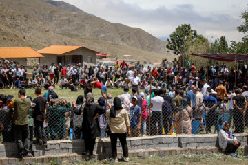 Lutte traditionnelle Locho, un domaine traditionnel des sports Pahlavani pratiqués dans le nord de l’Iran 