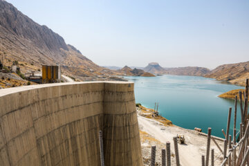 Inauguración de la presa de Chamshir en Irán
