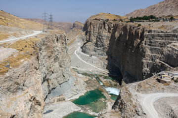 Inauguración de la presa de Chamshir en Irán
