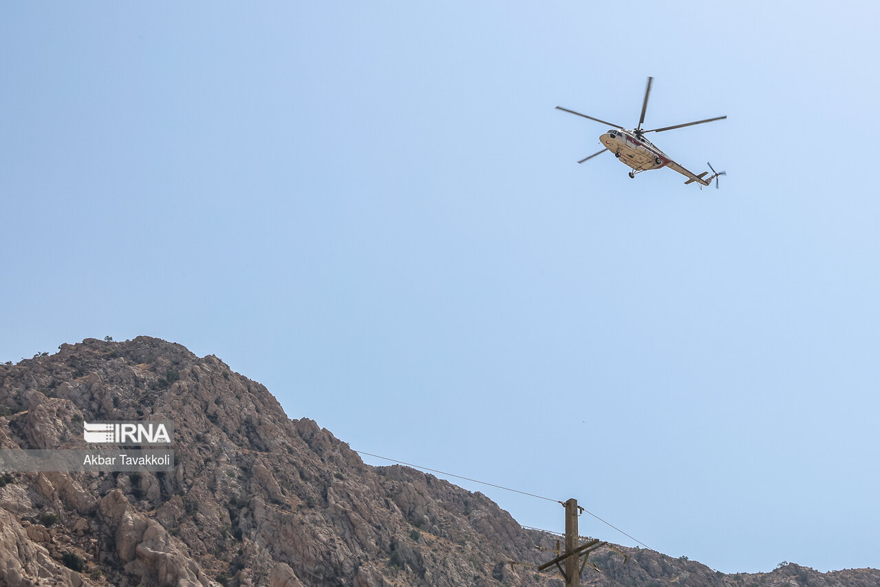 Raskda terrorçuları tapmaq üçün helikopter qaldırıldı - Video