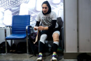 Тренировка женской сборной Ирана по тяжелой атлетике