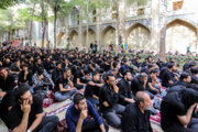 Mourning for Imam Hussein (AS) in Isfahan's Chahar Bagh