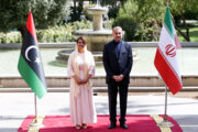 لیبیا کی وزیر وزیر خارجہ ایران پہنچ گئیں