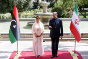 Das Treffen der Außenminister Libyens und Irans