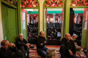 La cérémonie de deuil de Muharram à la maison Bonakdar à Ispahan 