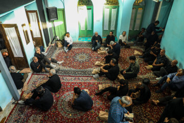 La cérémonie de deuil de Muharram à la maison Bonakdar à Ispahan 