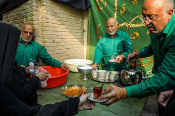 La cérémonie de deuil de Muharram à la maison Bonakdar à Ispahan 