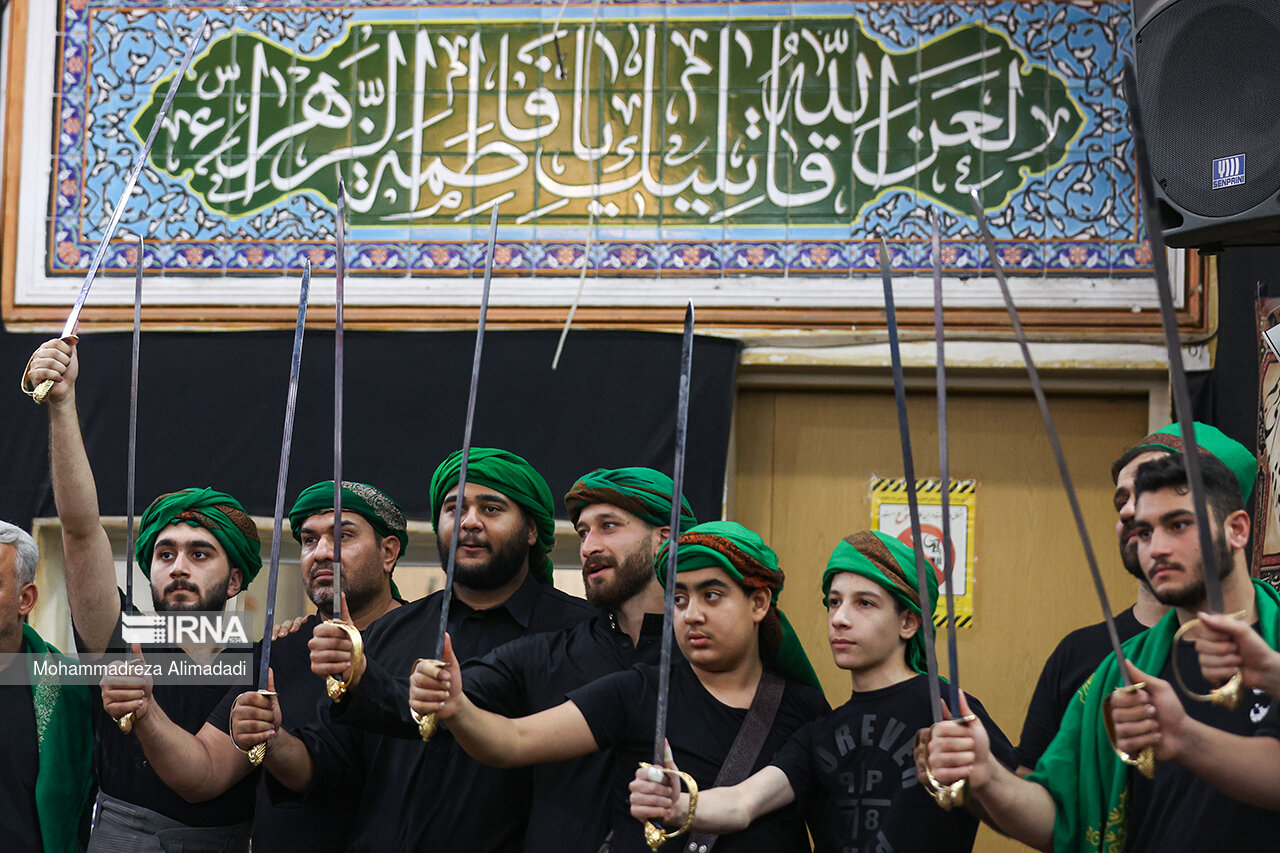 مشعل گردانی در دولت آباد