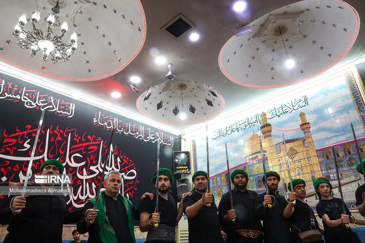 مشعل گردانی در دولت آباد