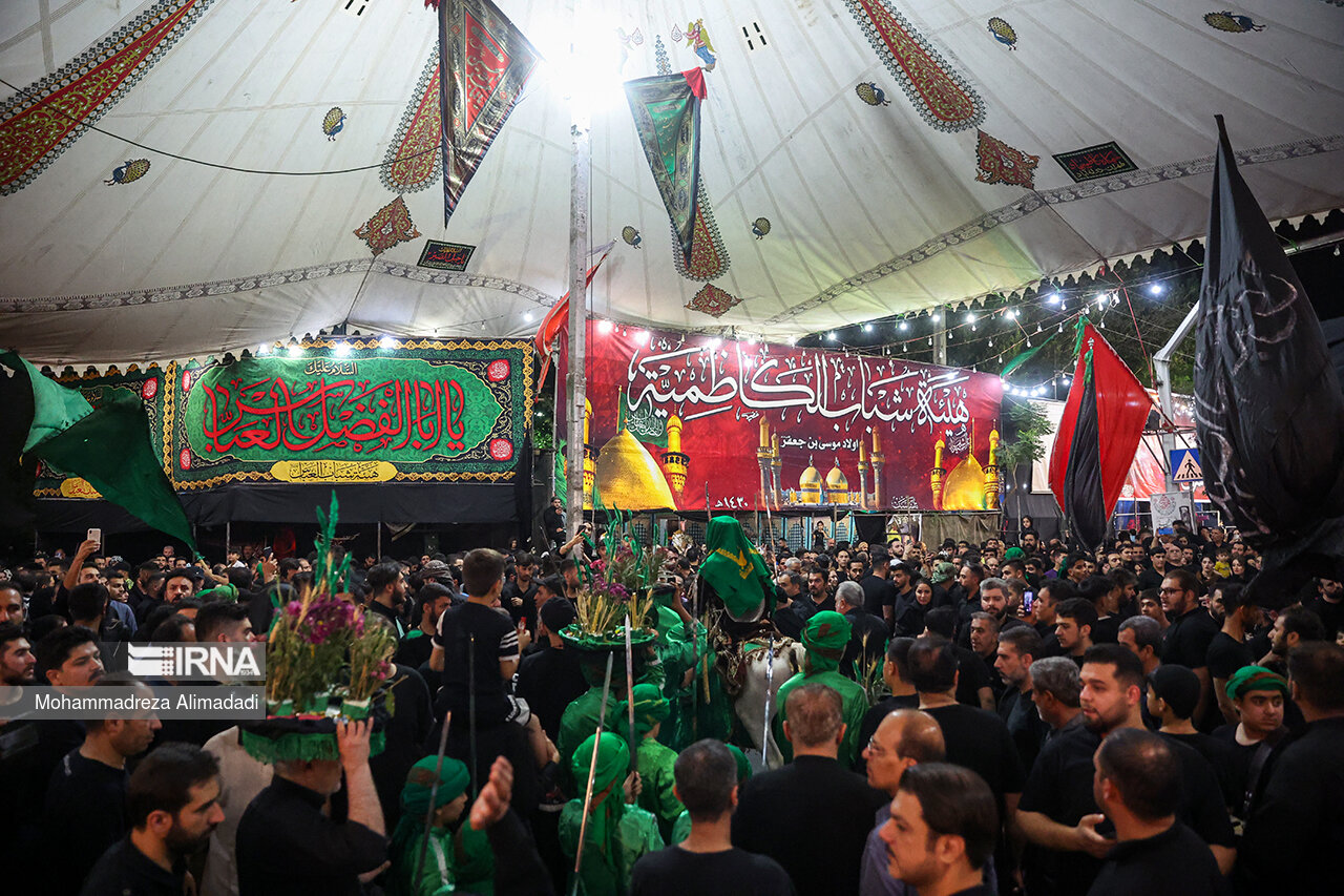 مشعل گردانی در دولت آباد