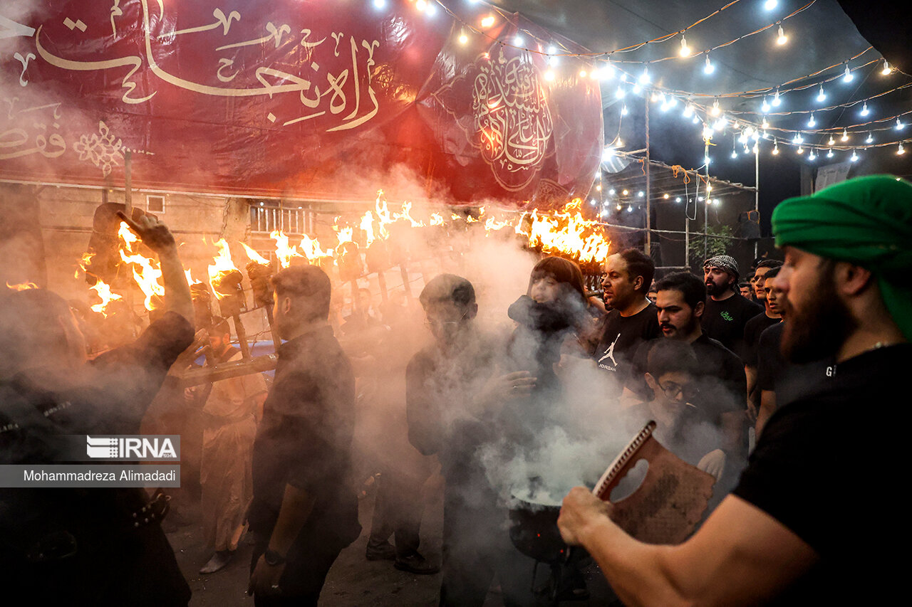 مشعل گردانی در دولت آباد