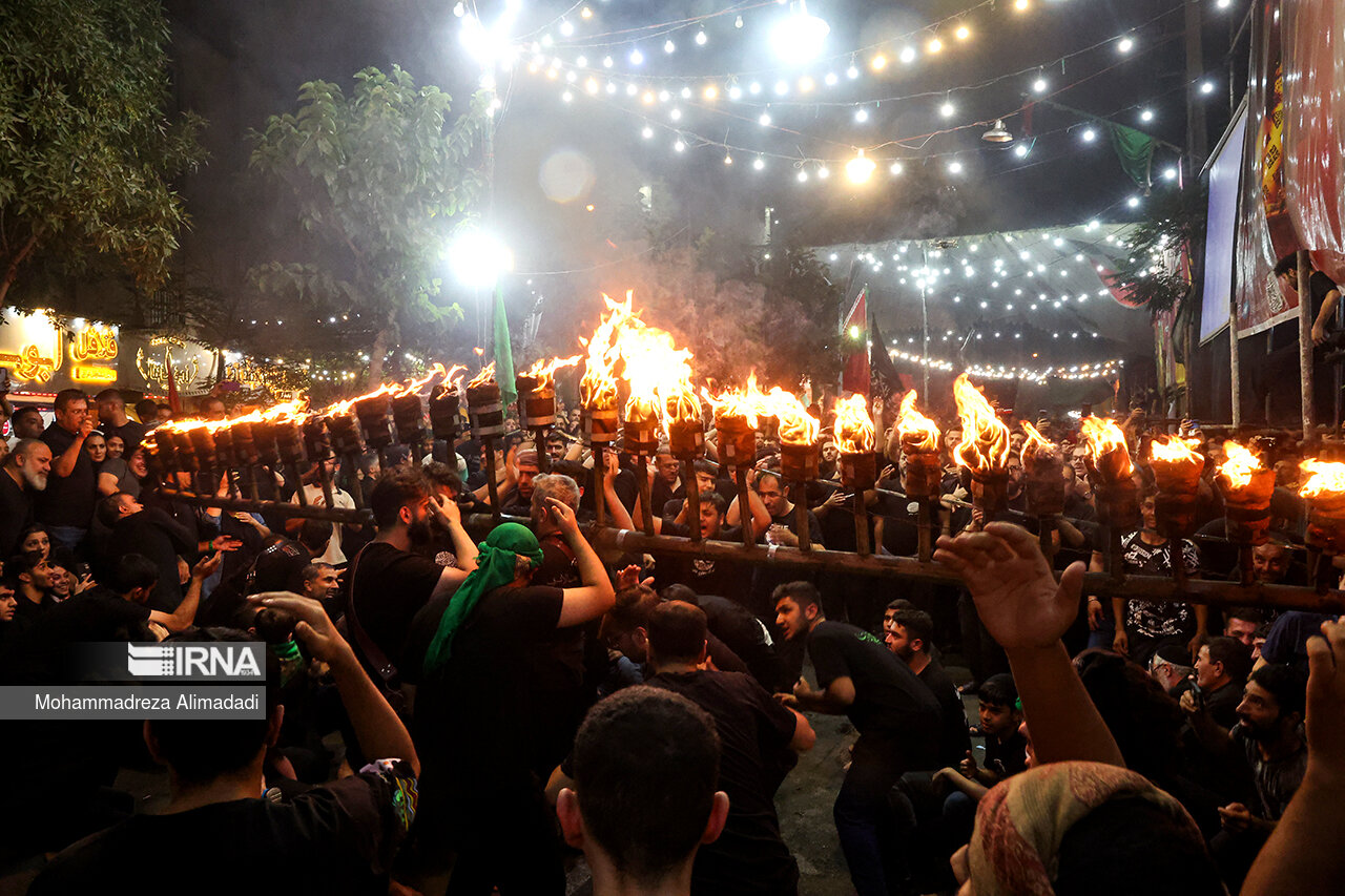 مشعل گردانی در دولت آباد