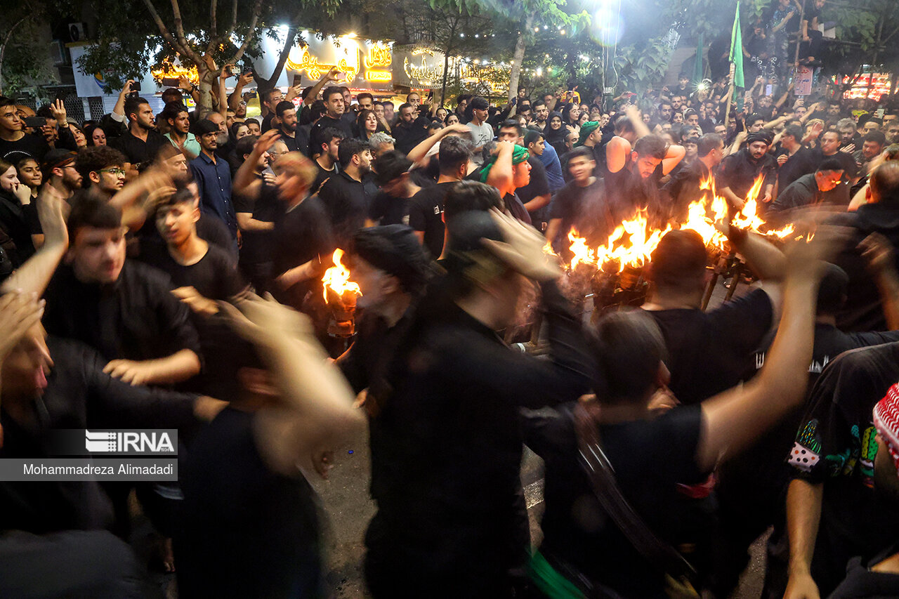 مشعل گردانی در دولت آباد