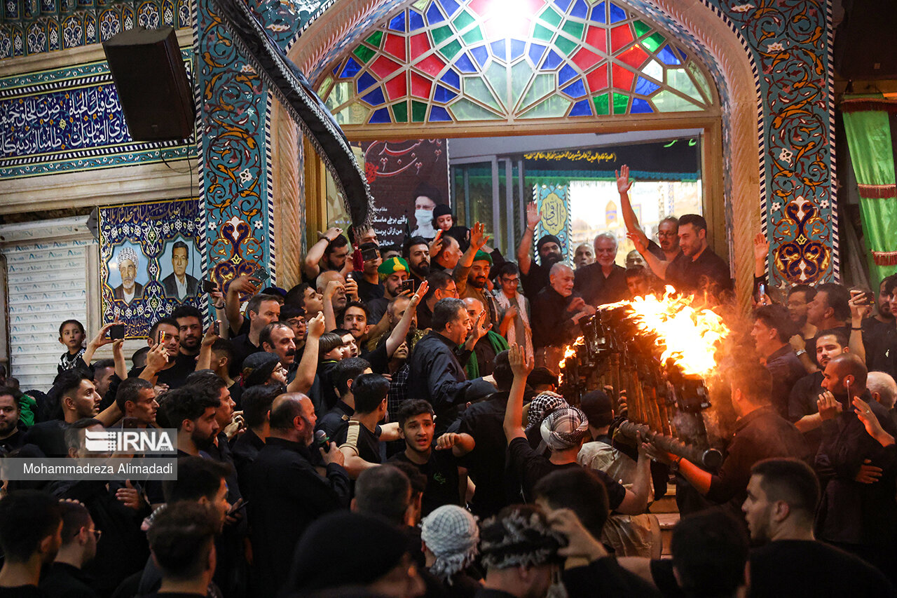 مشعل گردانی در دولت آباد