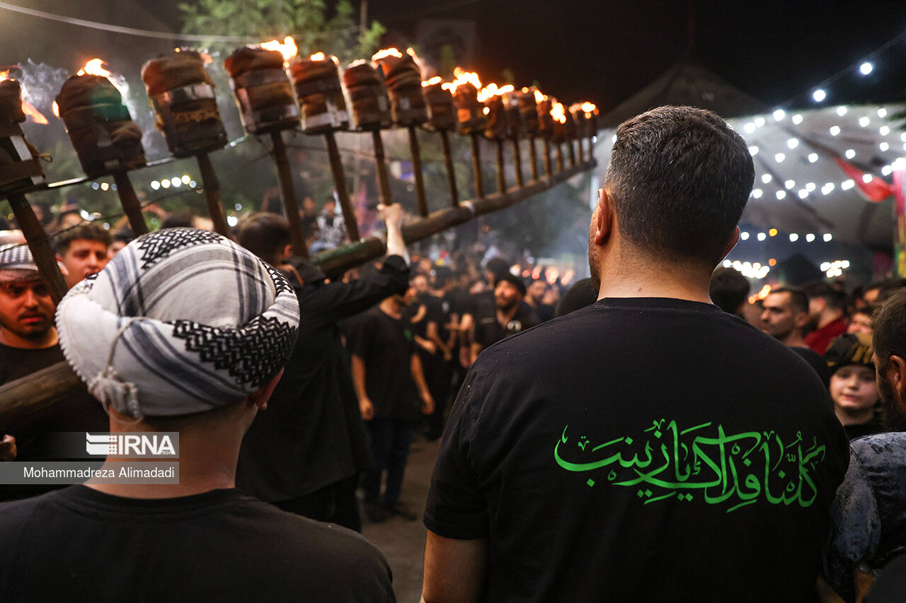 مشعل گردانی در دولت آباد