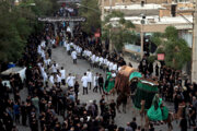 Symbolic caravan of Imam Hossein