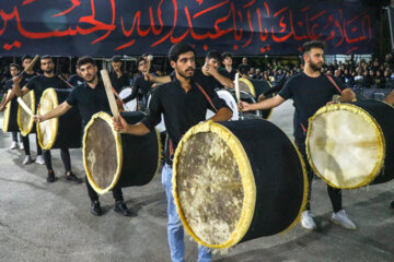 مراسم سنتی عزاداری «شاه‌حسین‌گویان» در ارومیه