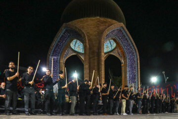 مراسم سنتی عزاداری «شاه‌حسین‌گویان» در ارومیه