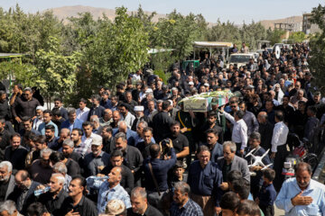مراسم تشییع شهید محمد صالح احمدی