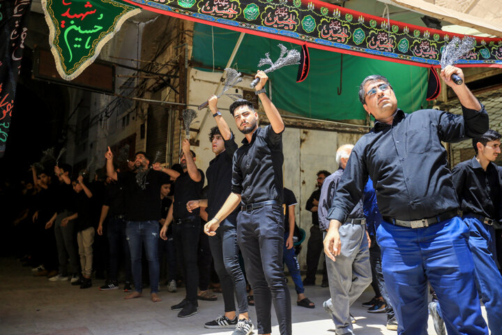 علم عزای شهادت ابوالفضل(ع) در دیار کریمان برافراشته شد