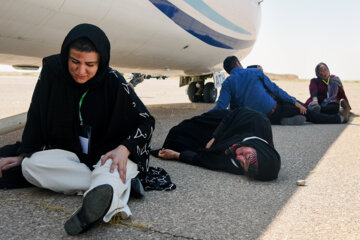 مانور اضطراری در فرودگاه شیراز