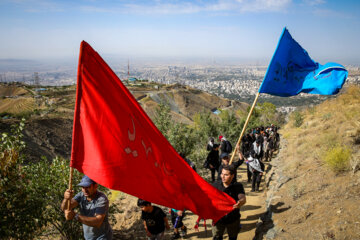 عزاداری در دل کوه