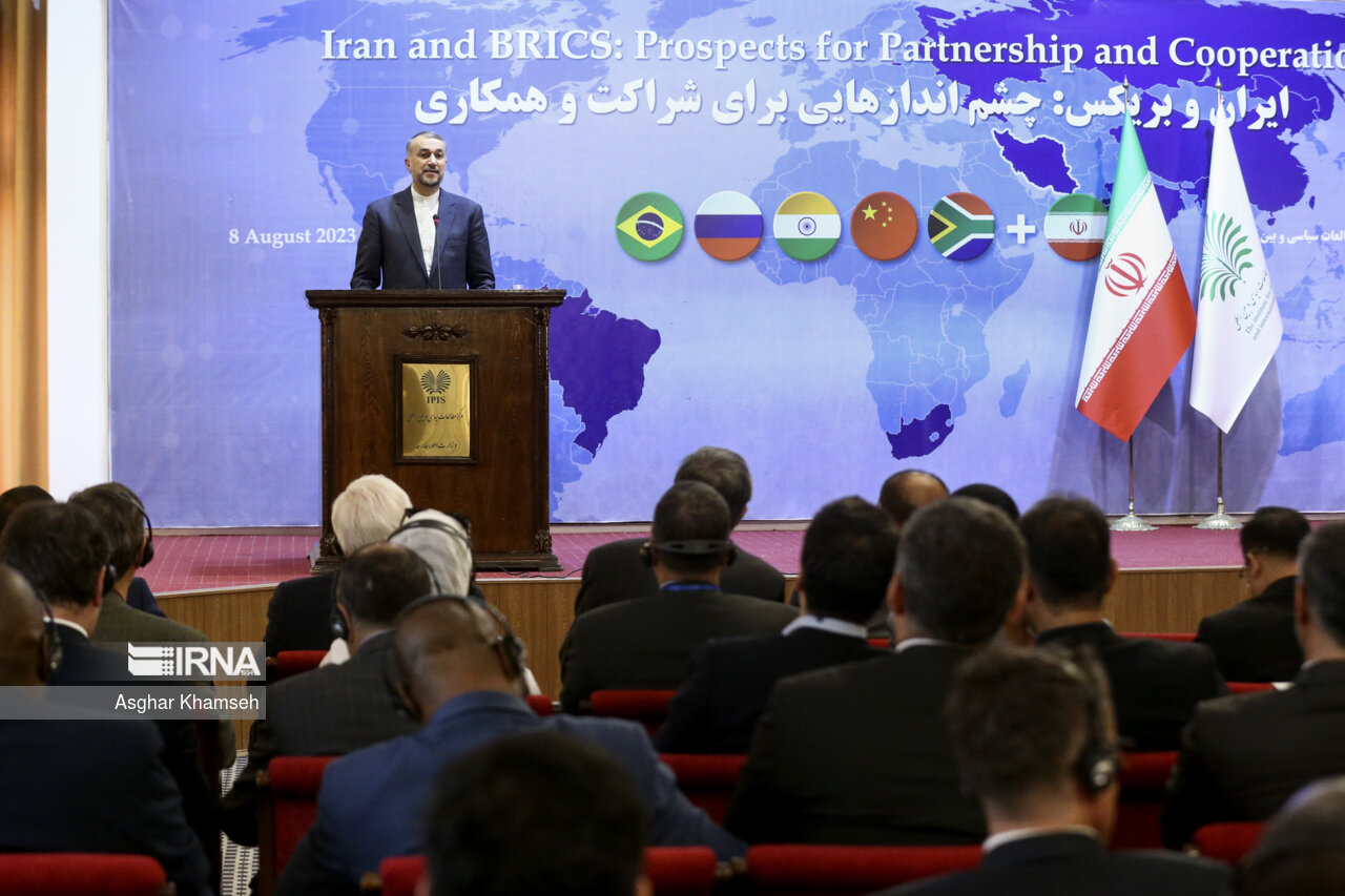 Amir-Abdollahian : l’Iran coopère déjà dans le corridor de transit nord-sud des BRICS