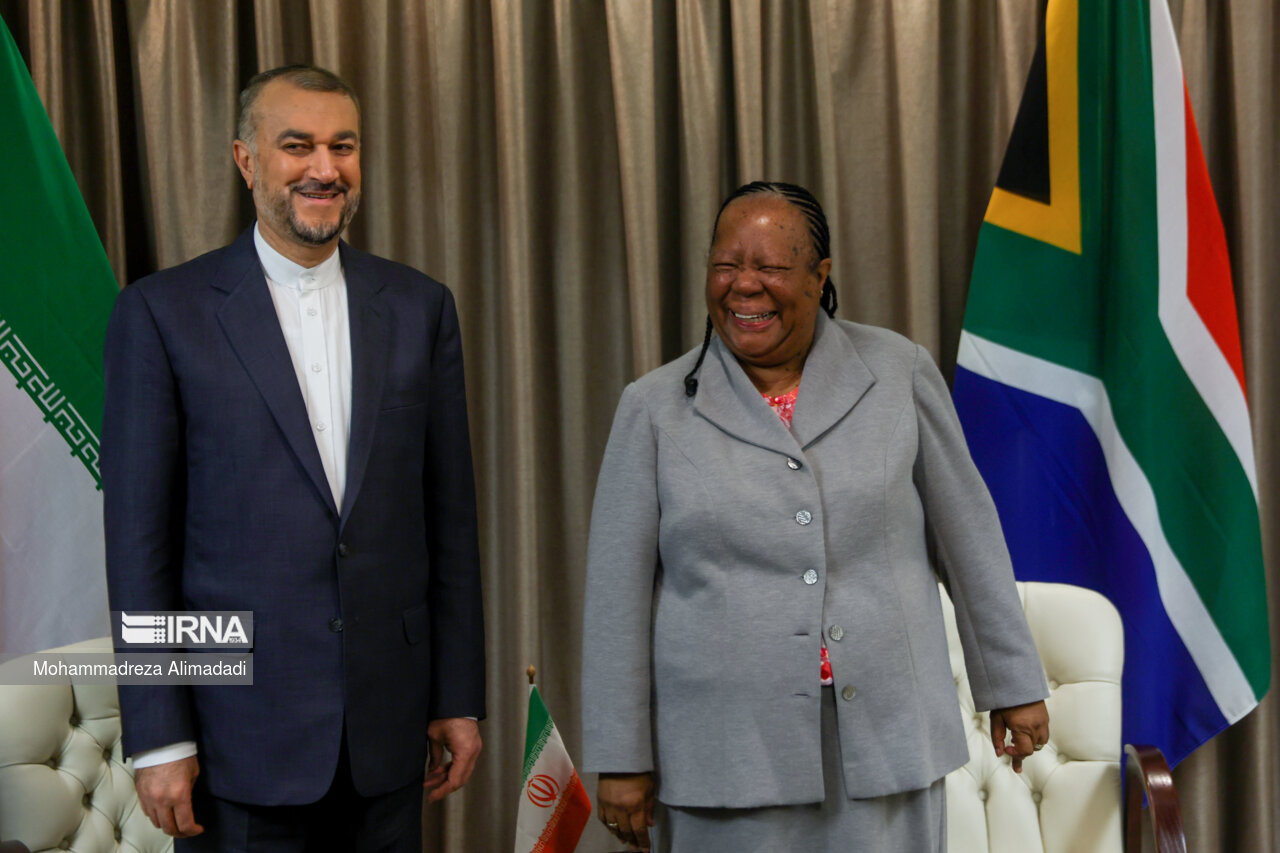 دیدار وزرای خارجه ایران و آفریقای جنوبی