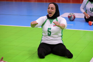 تمرین تیم ملی والیبال نشسته بانوان ایران