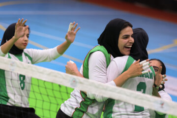 تمرین تیم ملی والیبال نشسته بانوان ایران
