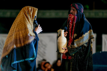 اجرای تعزیه‌ شبیه نور در پردیس تئاتر تهران