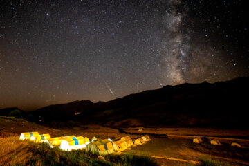 بارش شهابی برساوشی در چهارمحال و بختیاری