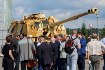 سومین روز نمایشگاه نظامی روسیه ۲۰۲۳